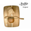 Oak JonoKnife bread saw slicing wholegrain bread
