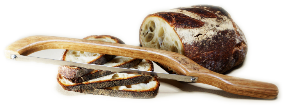 sourdough knife with artisan bread jonoknife